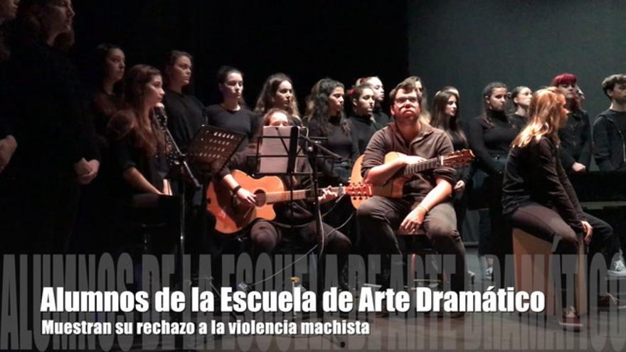 Alumnos de Arte Dramático de Córdoba, contra la violencia machista