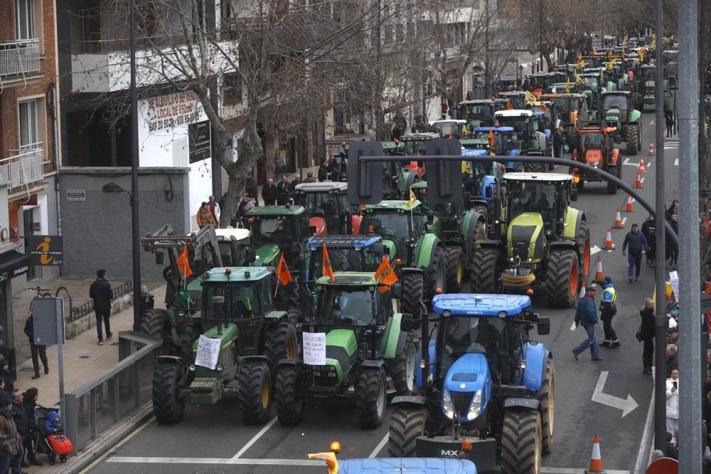 Tractorada en Zamora para pedir dignidad para el campo