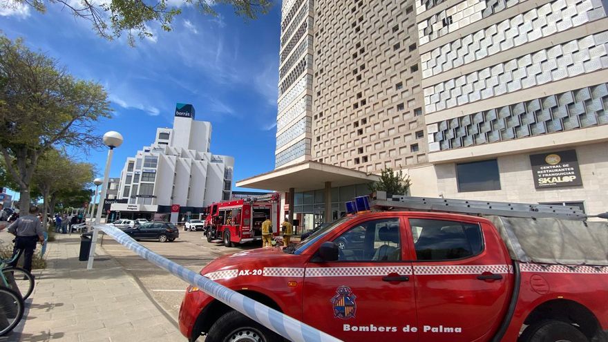 Fuego en la Torre Asima: &quot;¡Menudo susto, había llamas de dos metros!&quot;