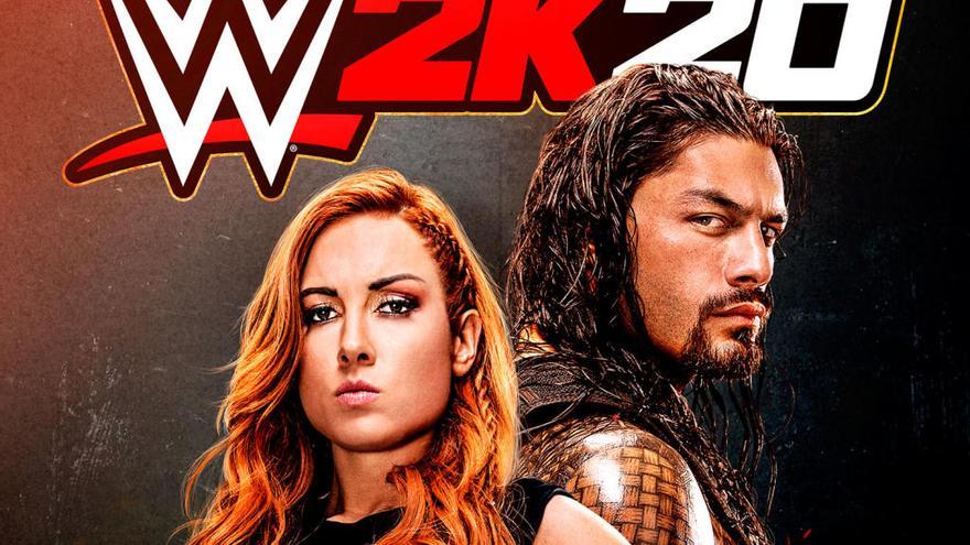 La portada de &#039;WWE 2K20&#039;.