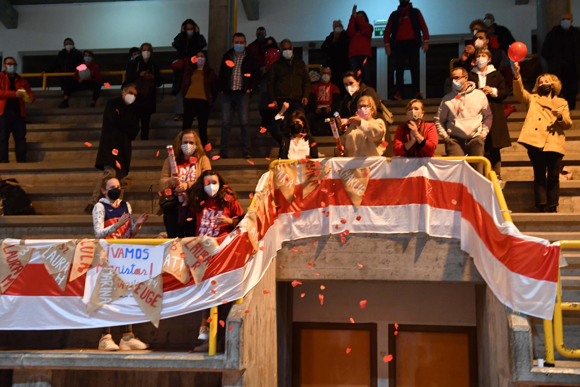 Maristas pierde ante Ibaizabal, pero celebra la permanencia