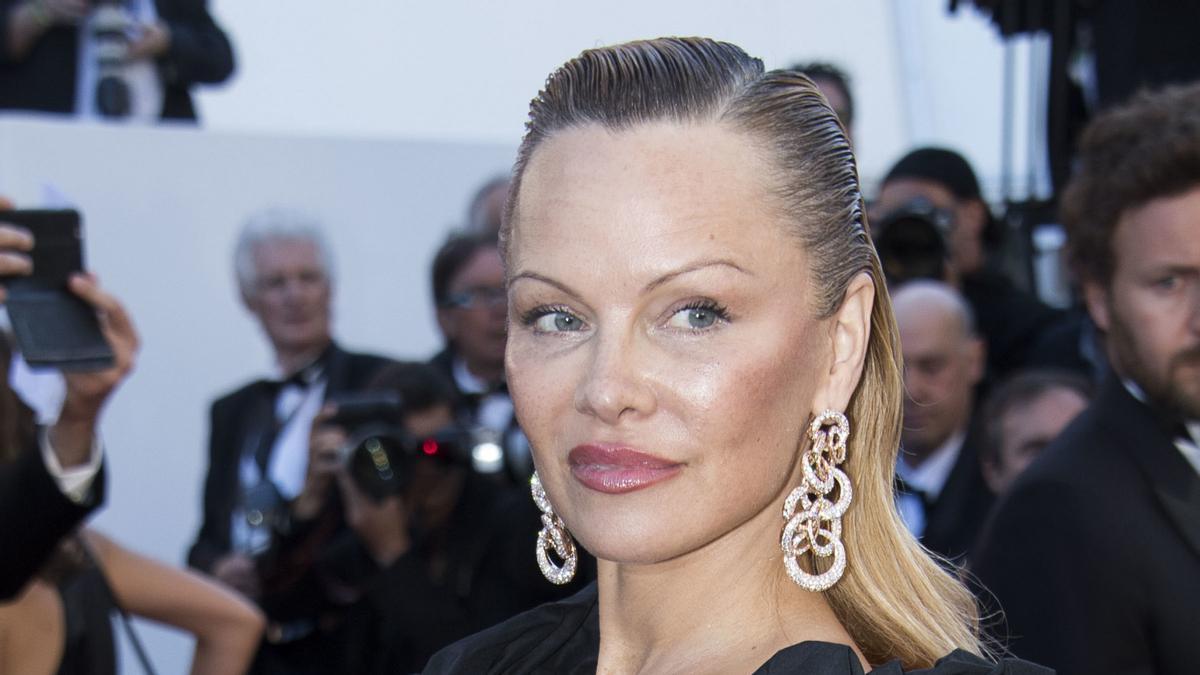 Pamela Anderson en el Festival de Cannes
