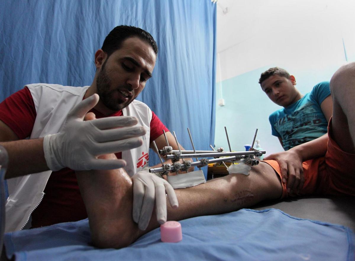 Israel prohibeix a Metges sense Fronteres treballar a Gaza a partir del dia 28