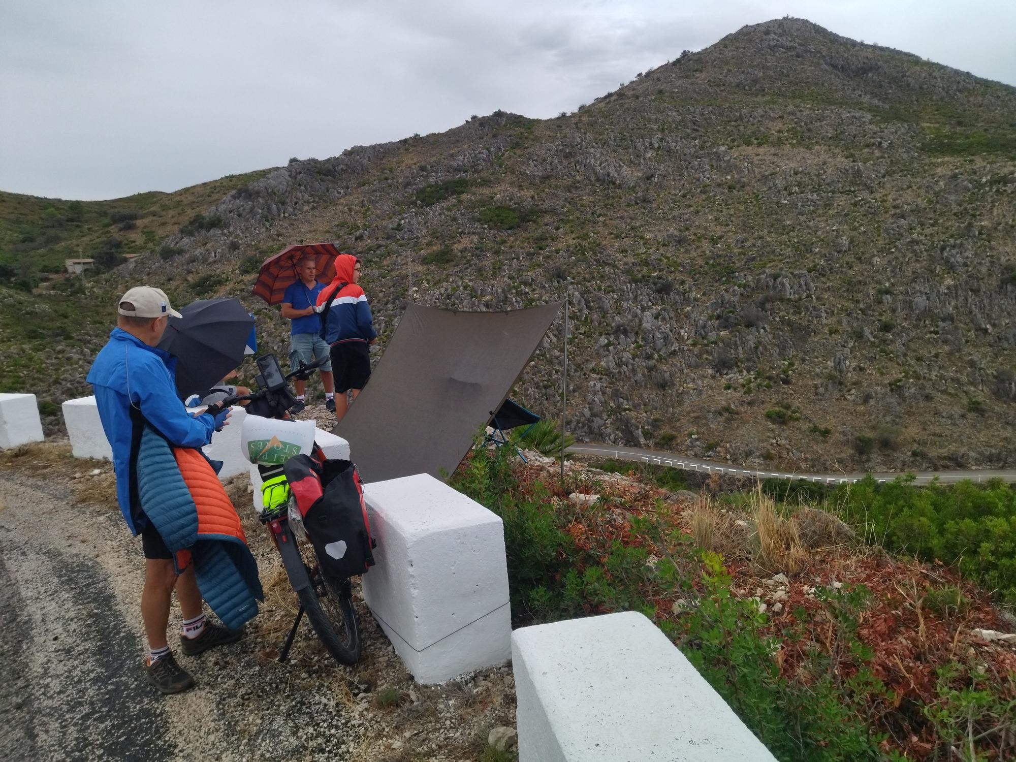 Las imágenes de la Vuelta a España en Dénia y las montañas de la Marina Alta