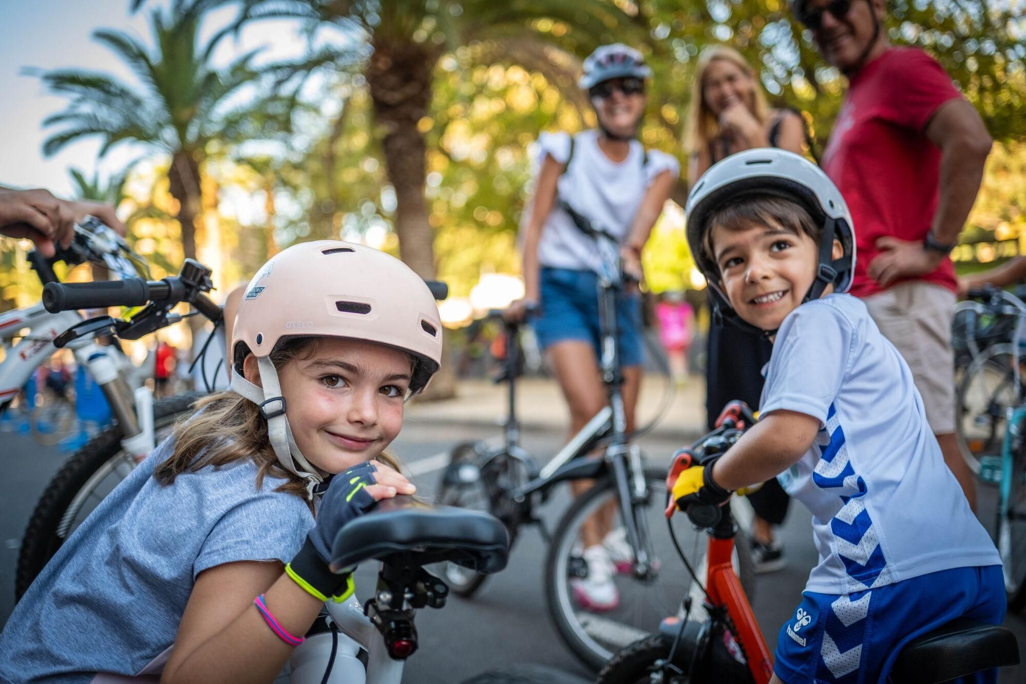 Fiesta de la bicicleta en Santa Cruz de Tenerife
