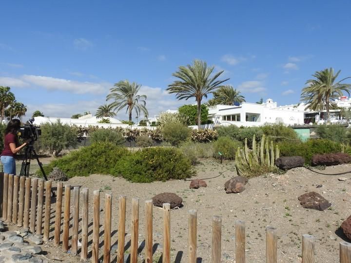 La propiedad de Eugenio Hernández en Playa del Inglés.