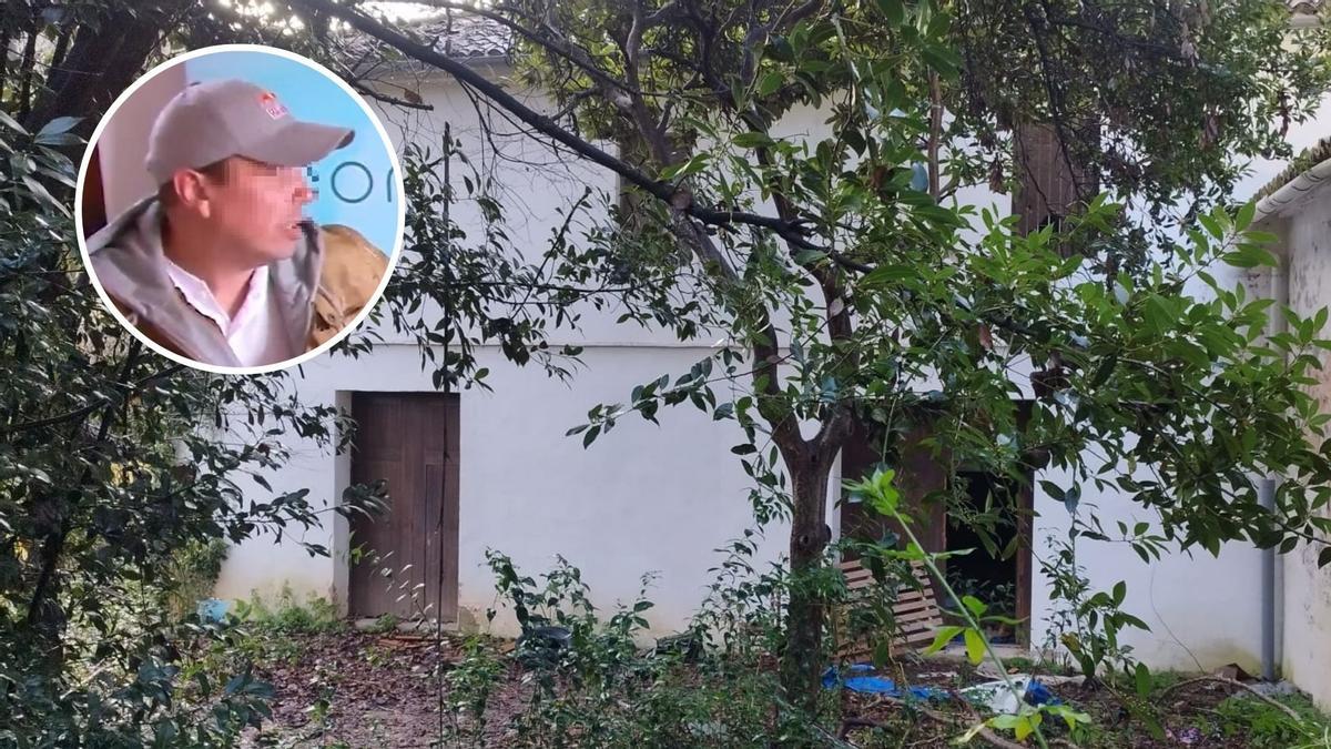 Jessie Marsson en una entrevista y la casa de la Canal donde se hallaron escritos sobre el ahora preso.