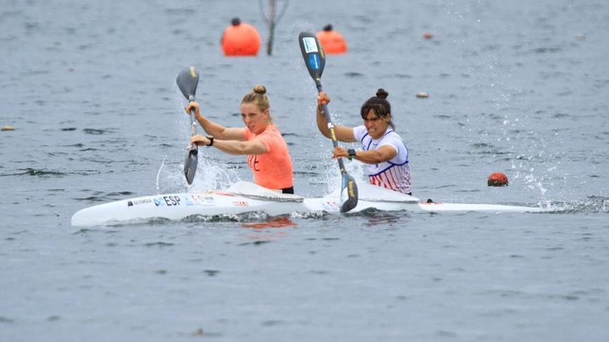 Sara Ouzande y Carolina García en una imagen de archivo