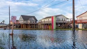 Inundaciones en Texas tras el paso del huracán Beryl