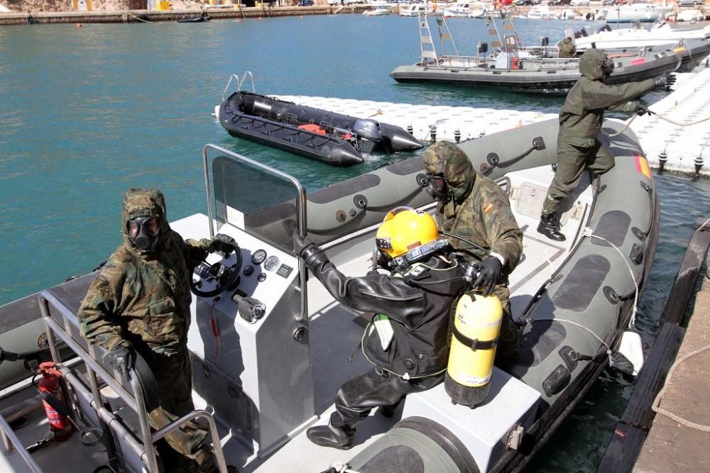 Centro de buceo de la Armada en Cartagena