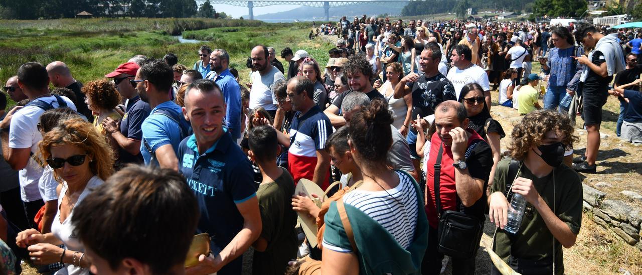 Embotellamiento para salir de las Torres de Oeste, tras el Desembarco Vikingo.