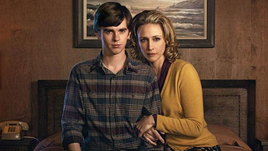 Los protagonistas de &#039;Bates Motel&#039;.