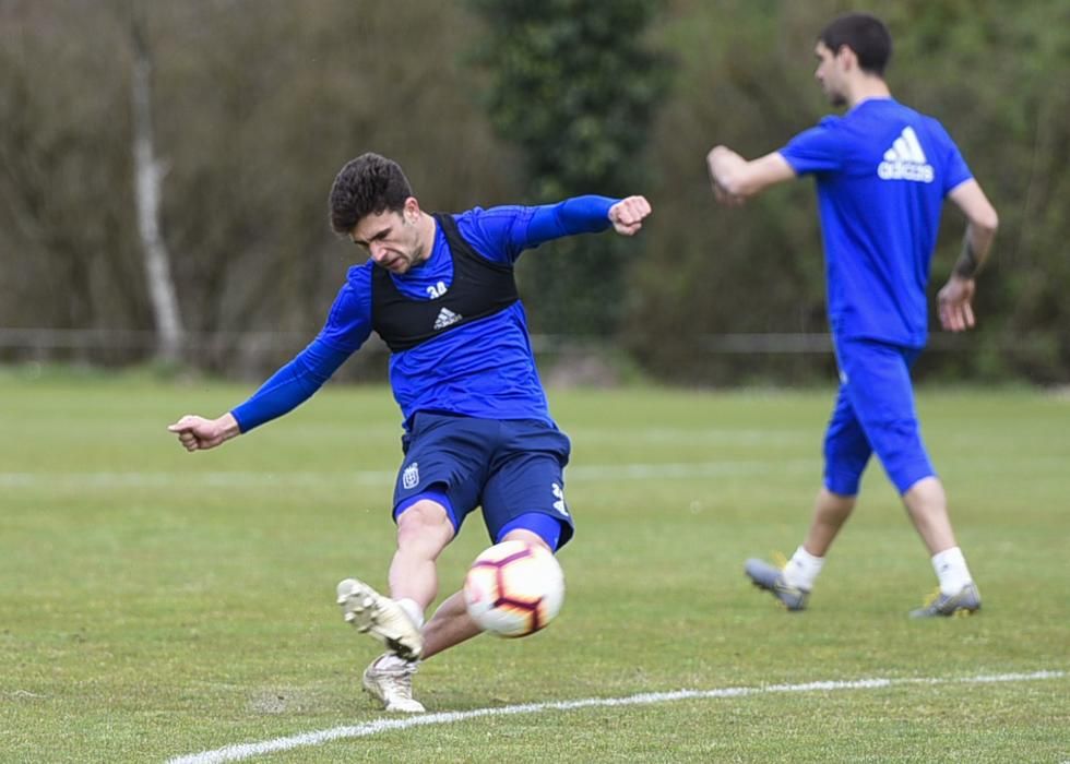 Entrenamiento del Oviedo