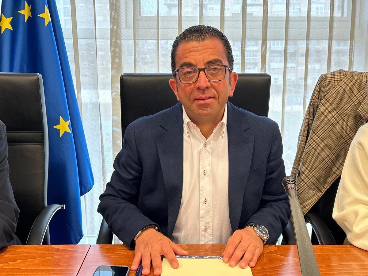 El presidente del parque empresarial Cabecicos Blancos, Francisco Provencio
