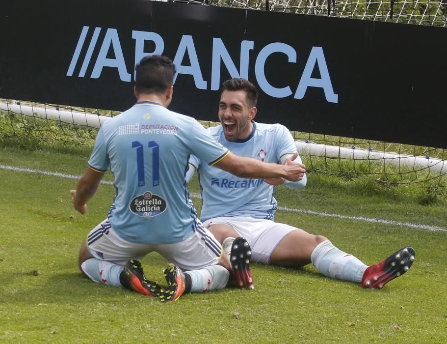 El filial celeste sigue con su marcha imparable y derrota a otro de los ''gallitos'' de la categoría por un contundente 3-0