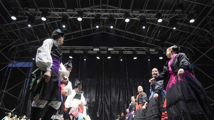 Arranque de folclore para la romería de Santa Margarita de A Coruña