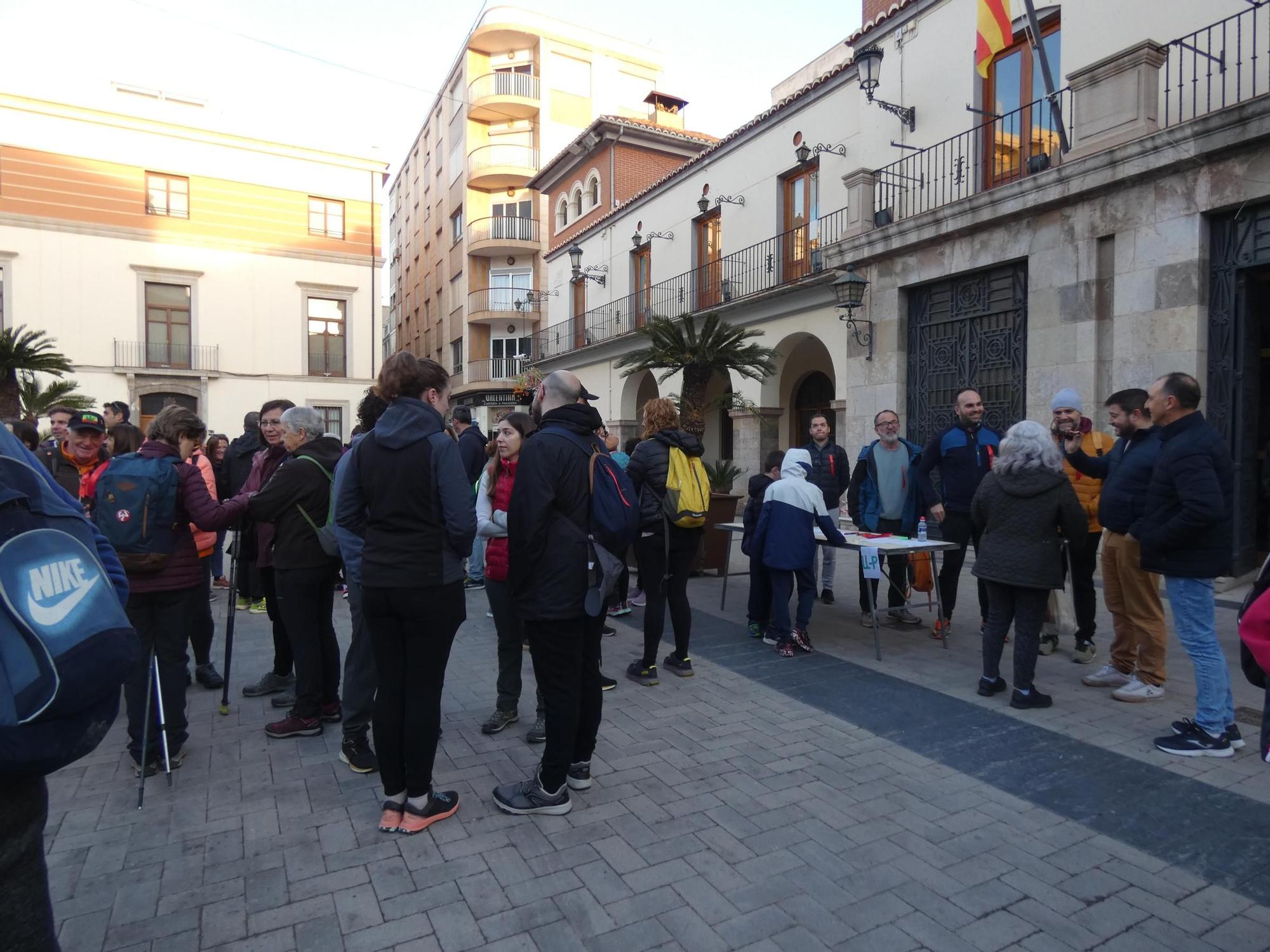 Nules repite éxito de participación en la II Pujada a la Muntanyeta de Sant Antoni