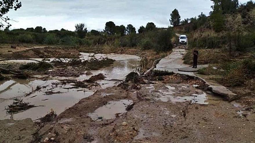 Montaverner protesta por la falta de ayudas para subsanar los daños de la DANA del 2019