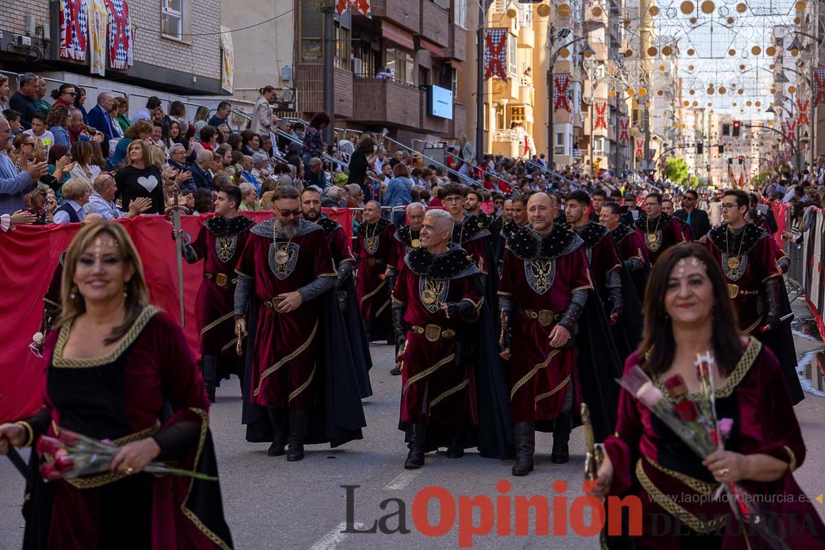 Procesión de subida a la Basílica en las Fiestas de Caravaca (Bando Cristiano)