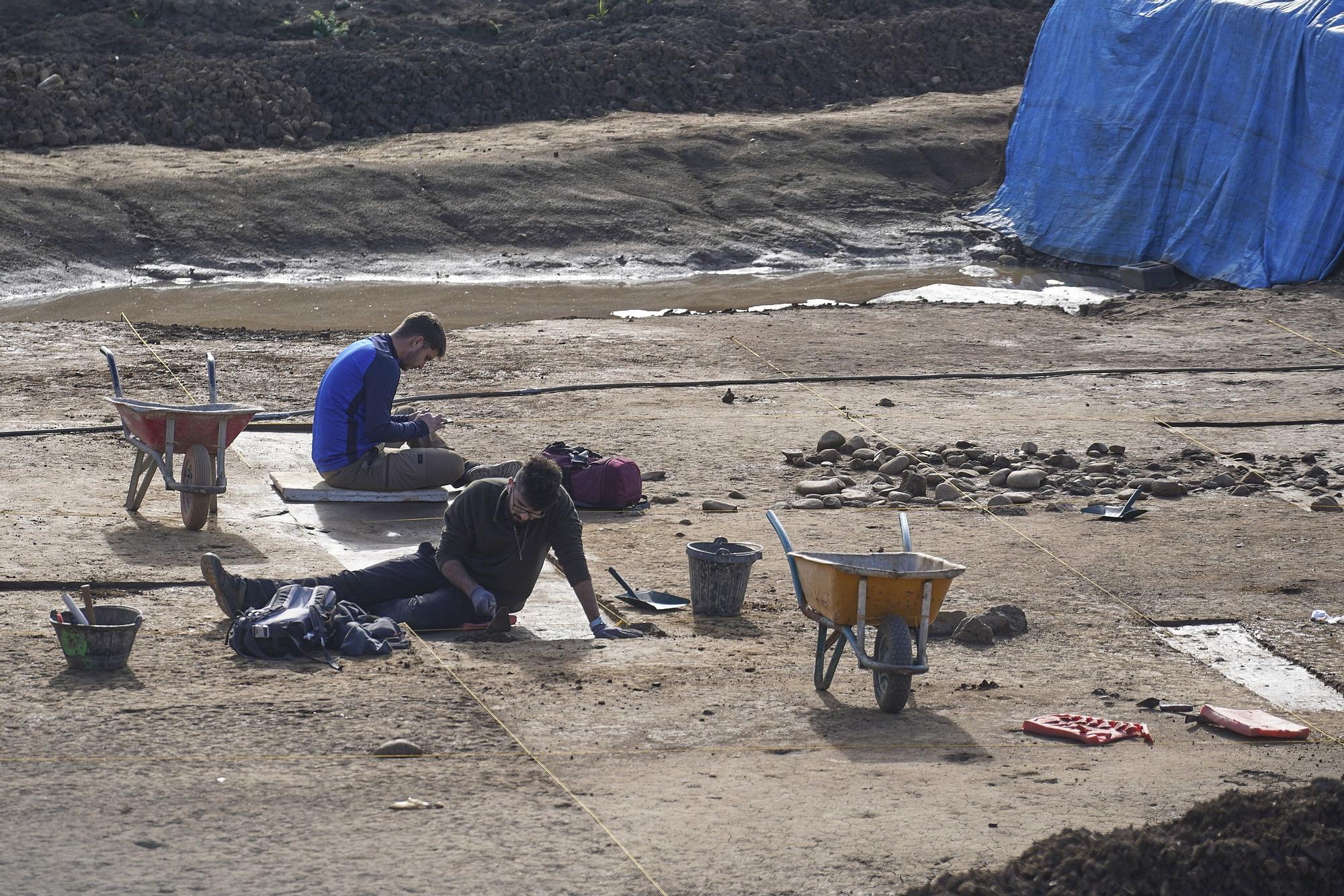 Troben restes arqueològiques de 300.000 anys en un solar on s’han d’aixecar pisos a Girona