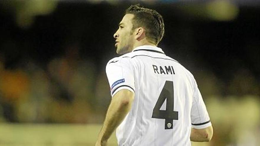 Rami marcó el gol frente al PSG.