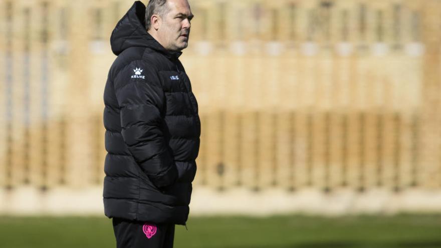 Josip Visnjic, ayer, en la Ciudad Deportiva del Real Zaragoza.