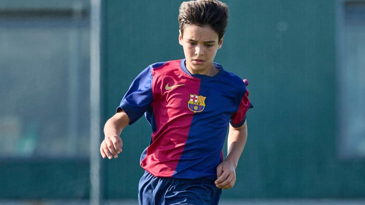 Hugo Tomás es un lateral izquierdo muy prometedor