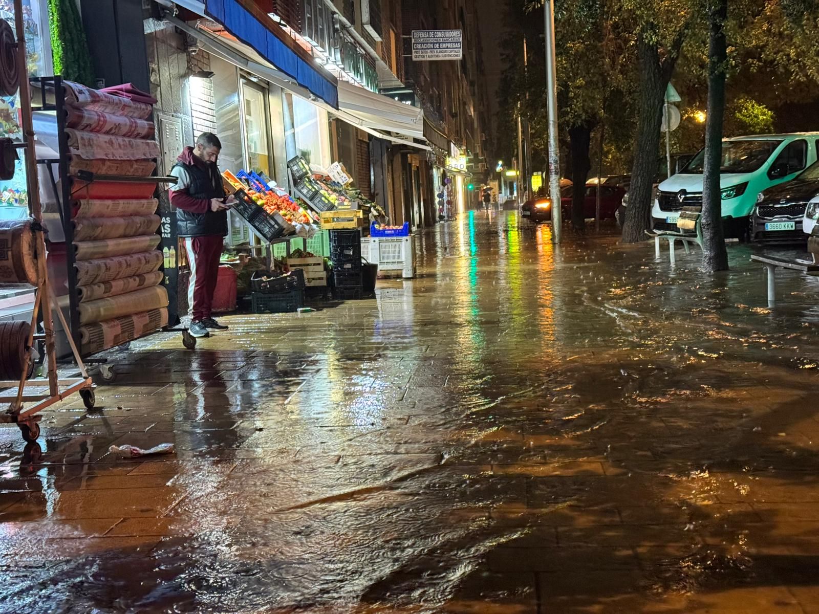 La borrasca Claudia siembra el caos en Córdoba
