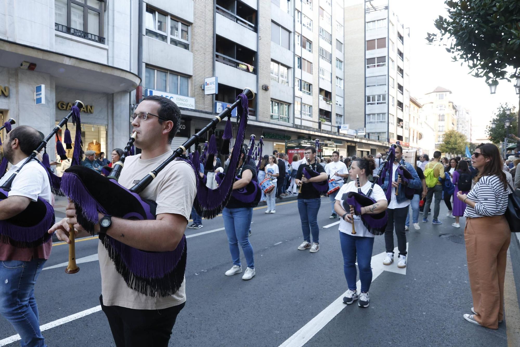 EN IMÁGENES: así fue la gran movilización contra el peaje del Huerna en Asturias