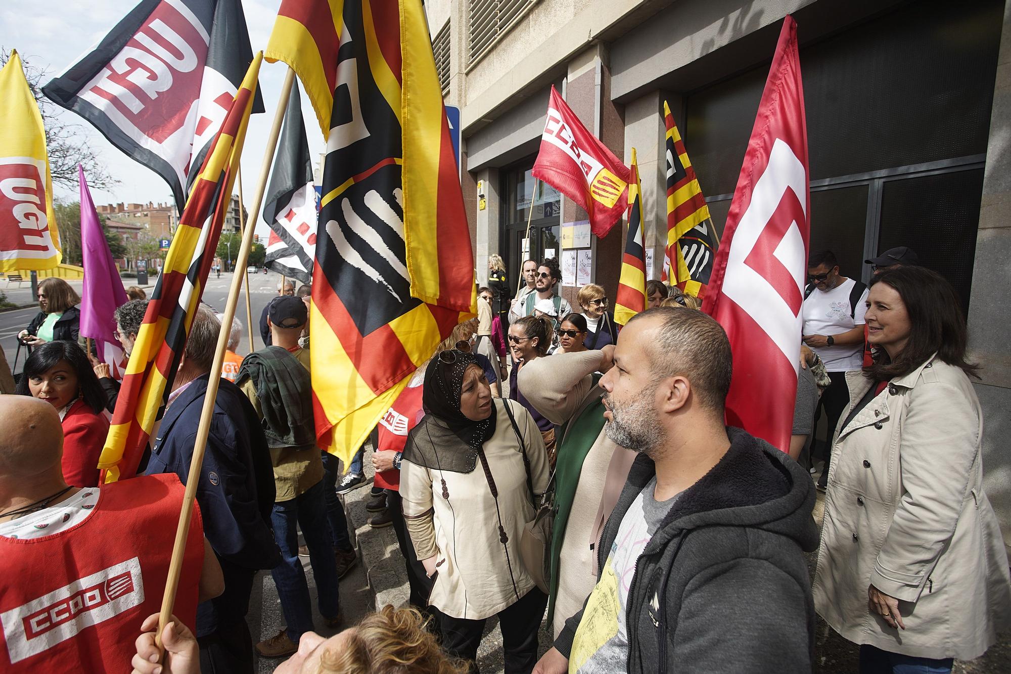 CCOO i UGT de Girona criden a manifestar-se l'1 de Maig contra la inflació i els beneficis que acumulen les empreses