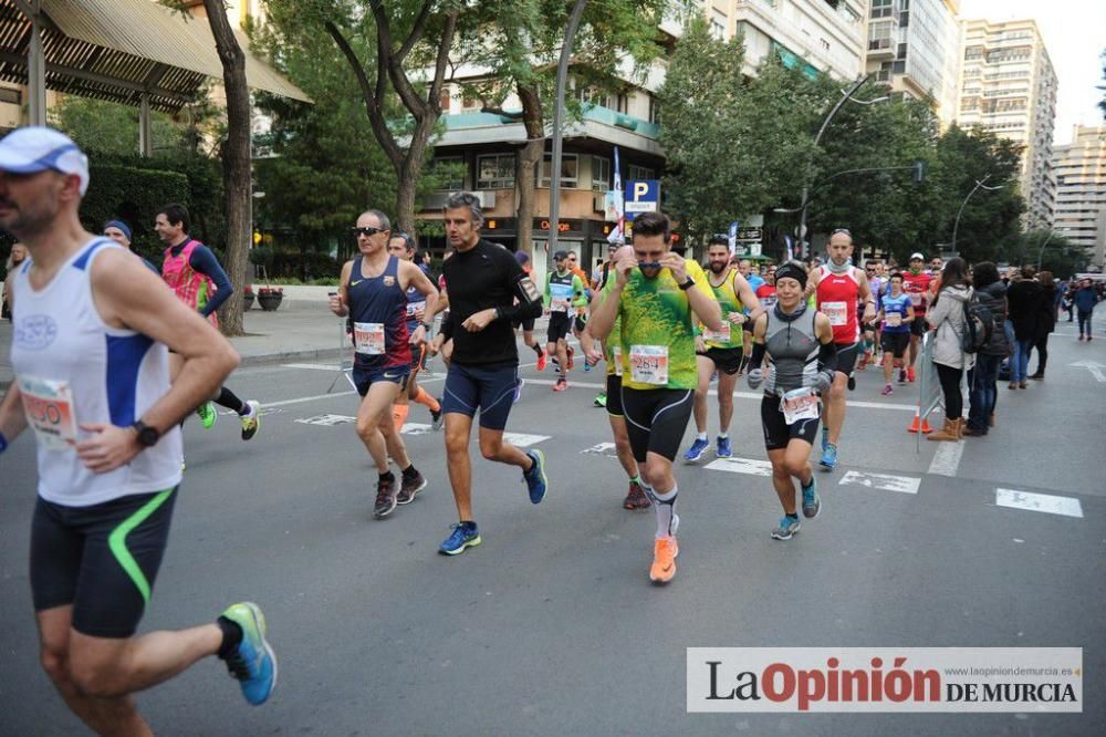 Murcia Maratón. Salida