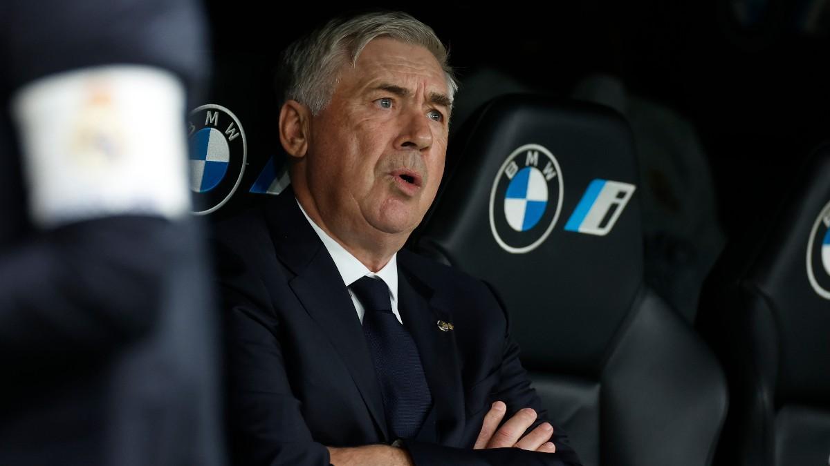 Ancelotti: "Tres lesiones en la primera parte es bastante raro, la exigencia del calendario..."