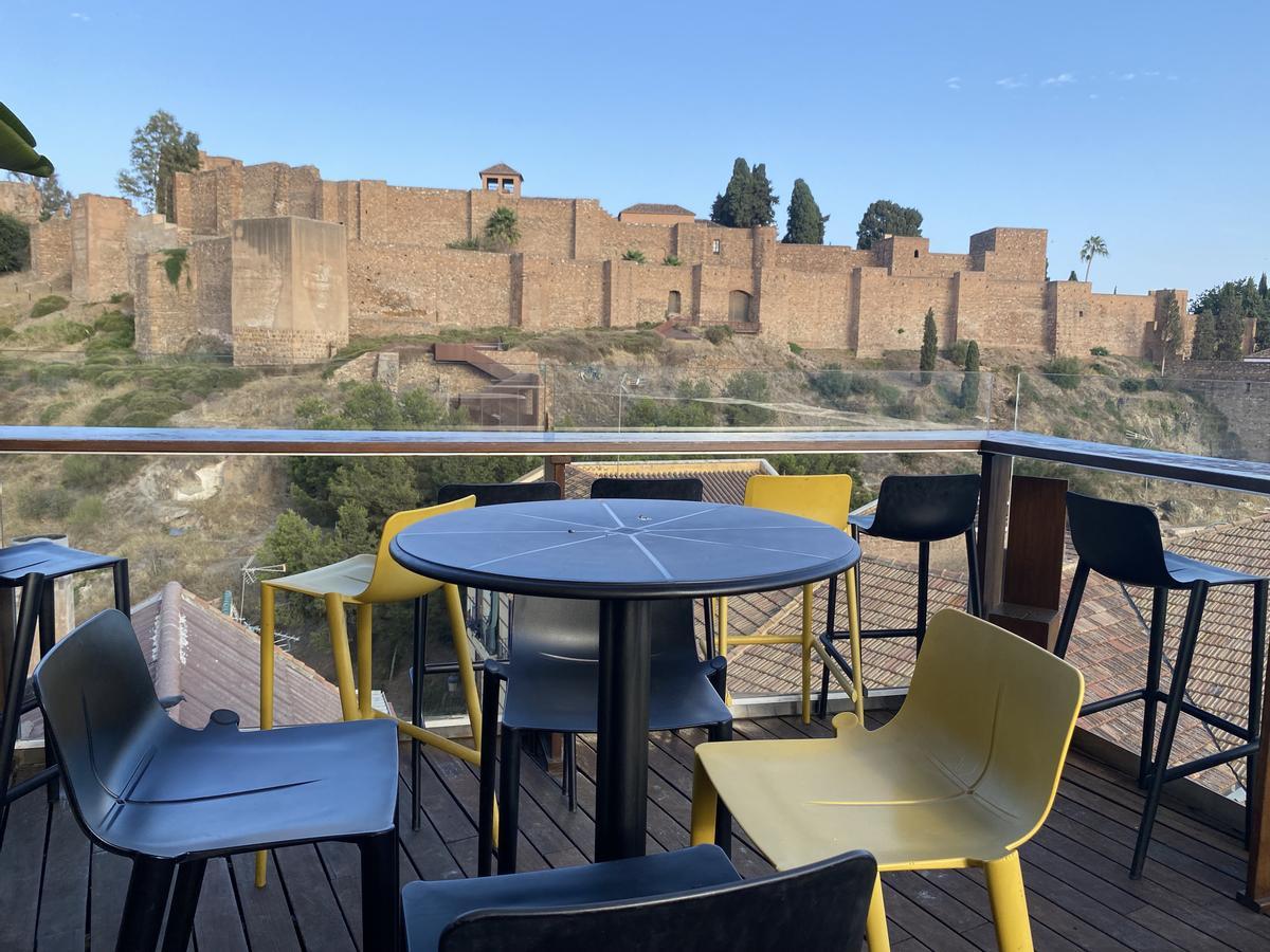 Terraza de La Alcazaba, del Hotel Alcazaba Premium