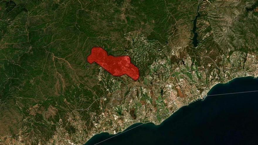 Incendio en Benahavís, en directo: Frenan el incendio forestal, que ha afectado a más de 300 hectáreas