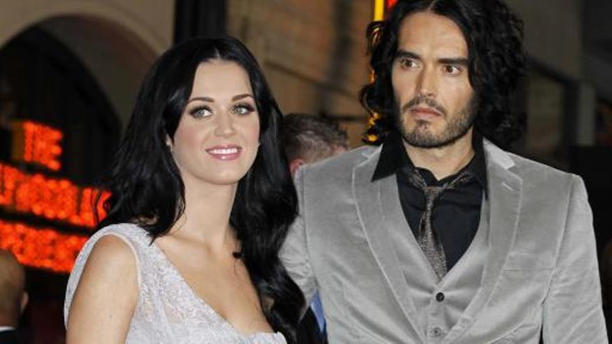 Russel Brand y Katy Perry.