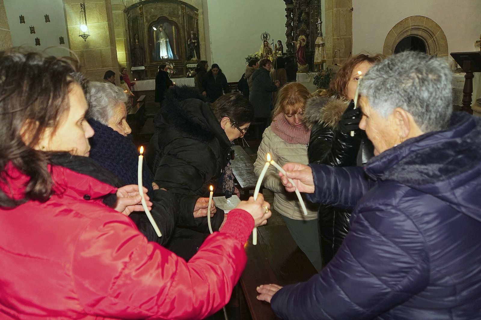 Rabanales celebra las vísperas de San Blas con la "Misa de Parida"