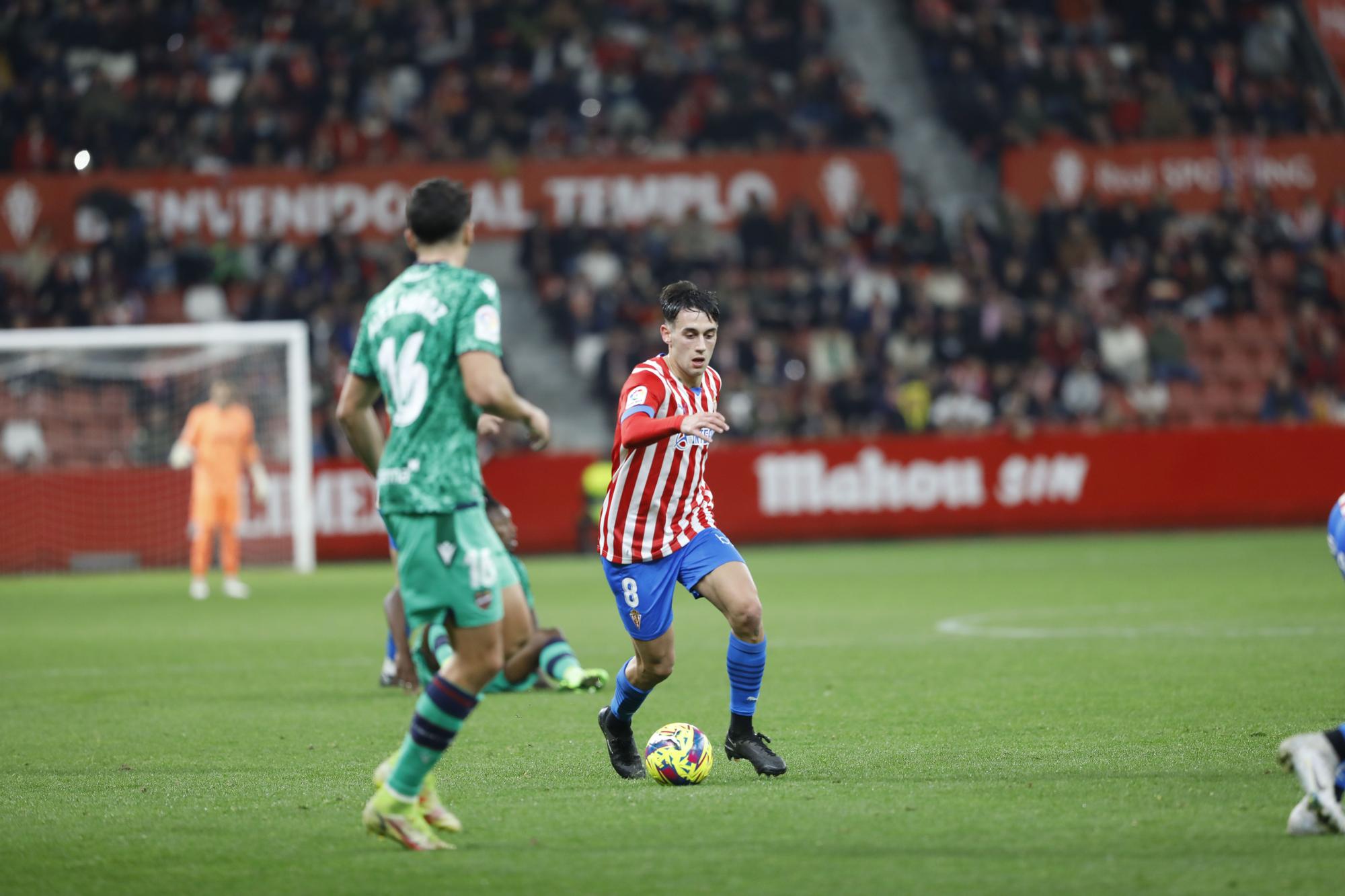 EN IMÁGENES: El encuentro entre el Sporting y el Levante