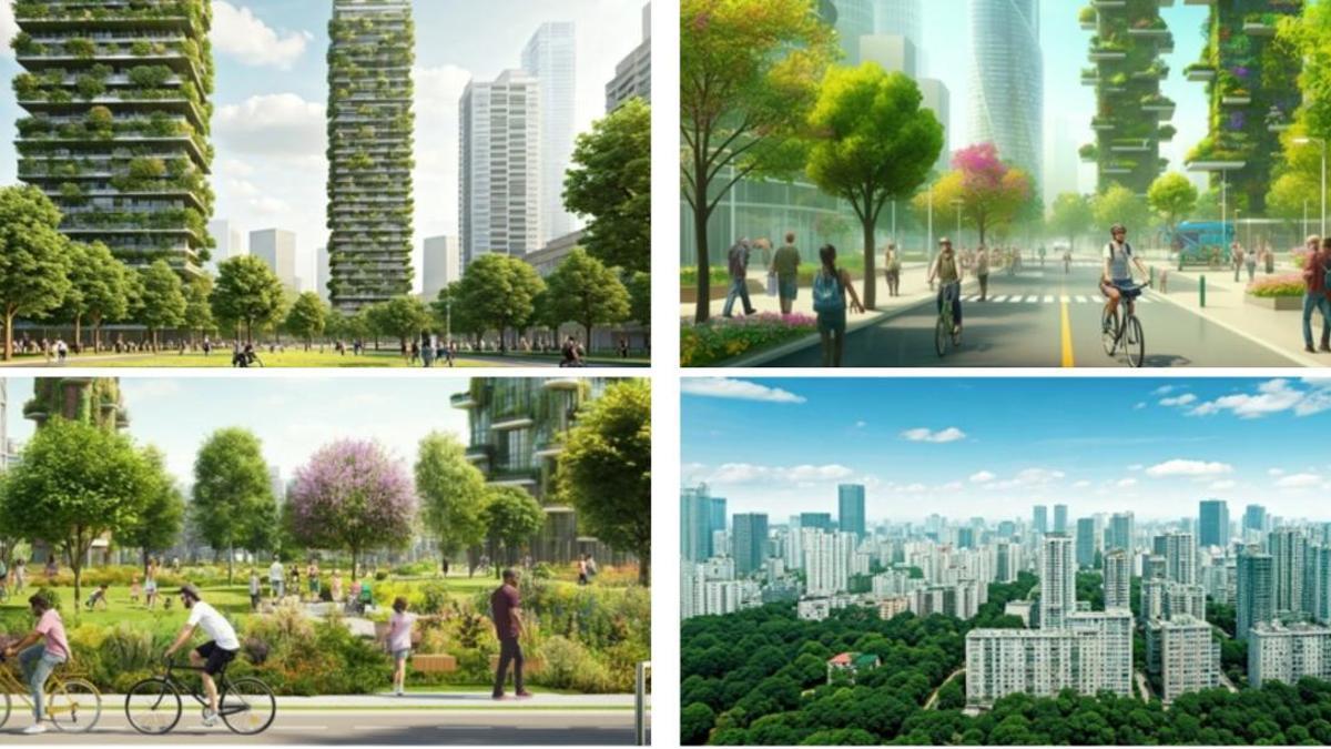 Infografías en las que se inspirará Santa Cruz para mejorar su bosque urbano.