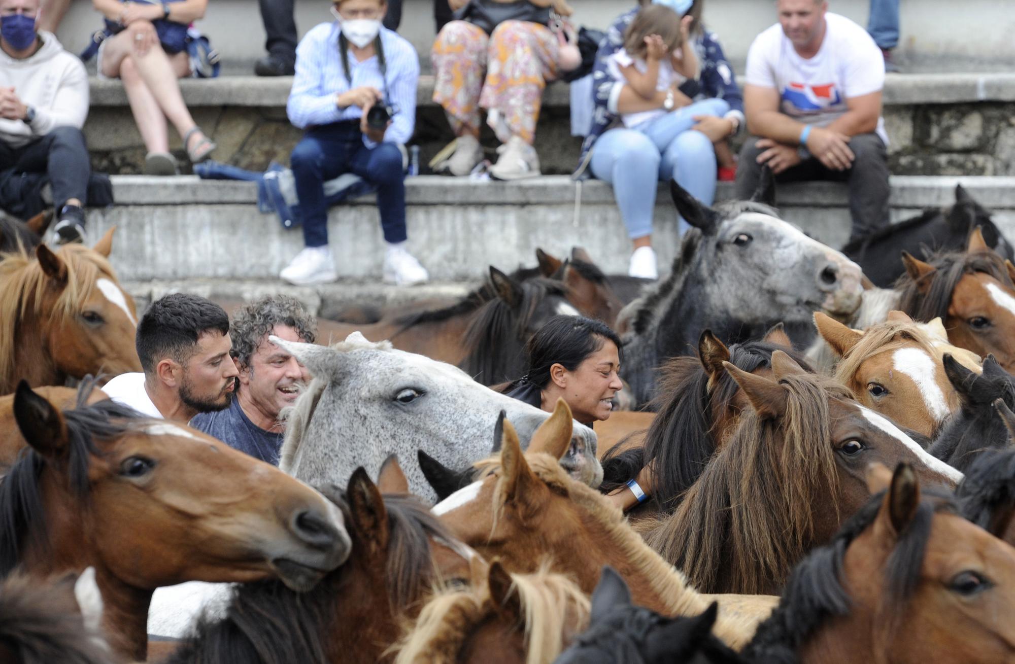 Rapa de alto voltaje en Sabucedo