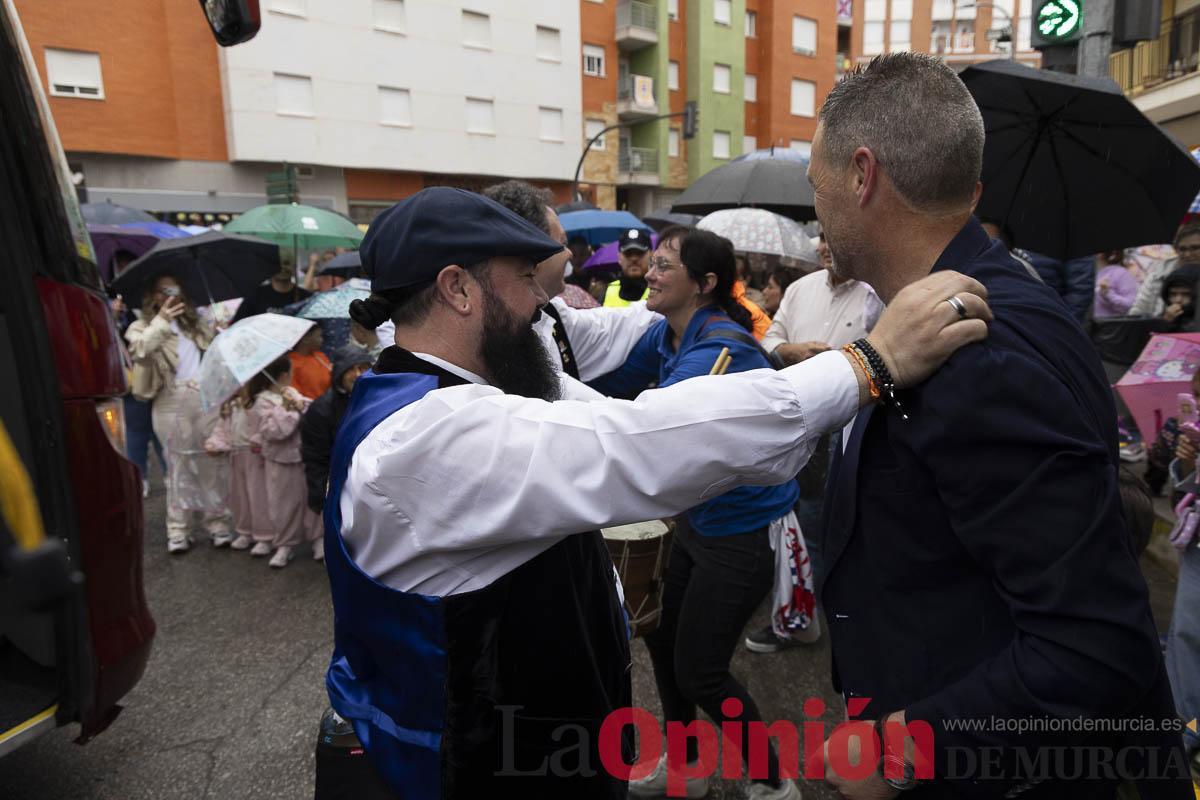 El Tío de la Pita desafía a la lluvia en Caravaca