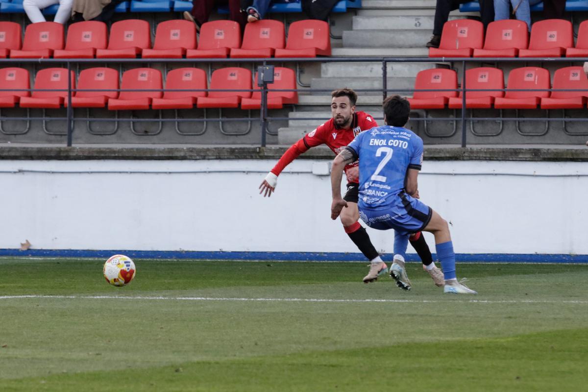Las imágenes del Ourense - Mérida