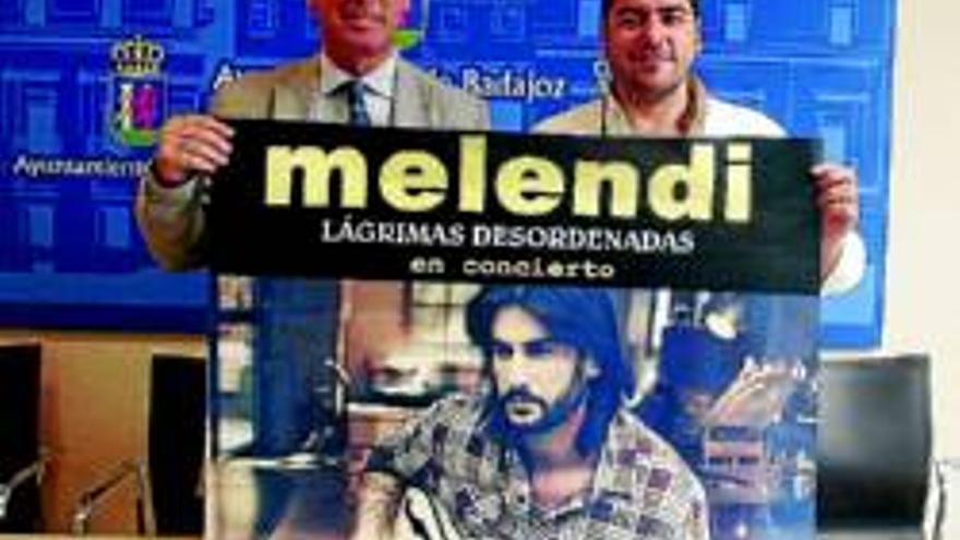 Melendi ofrecerá un concierto en el auditorio del ferial el 22 de junio