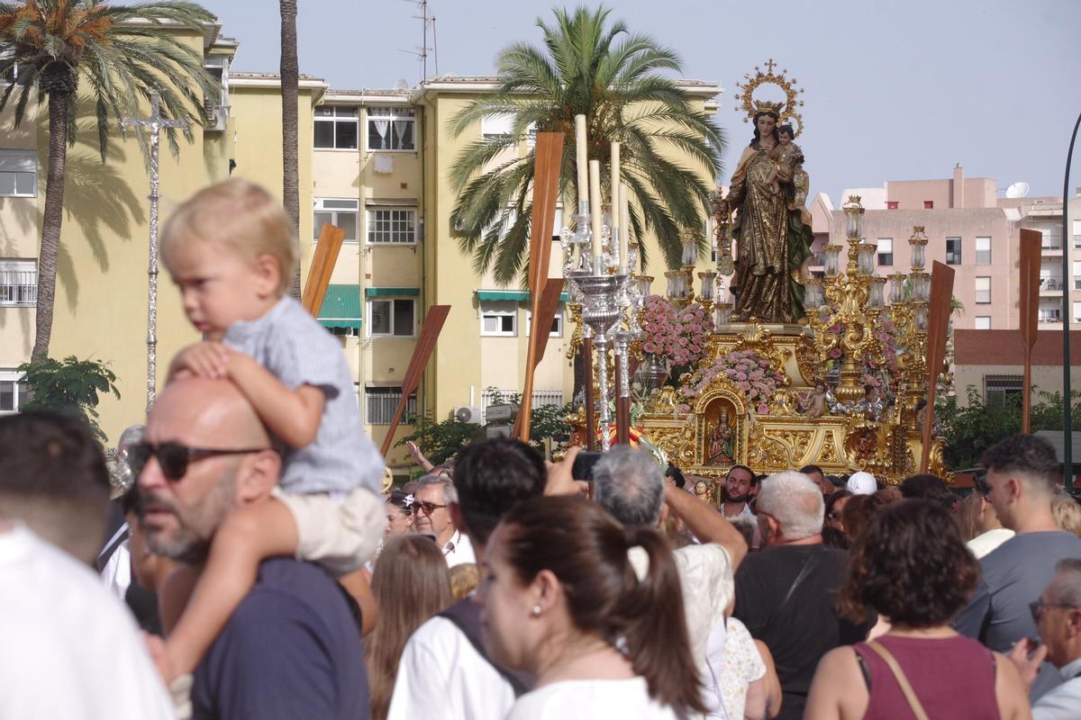 Las mejores imágenes de la procesión de Nuestra Señora del Carmen de Huelin Las mejores imágenes de la procesión de Nuestra Señora del Carmen de Huelin
