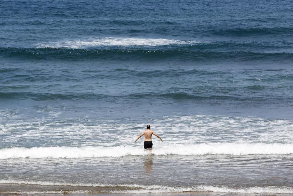 Jornada de playa en Salinas.