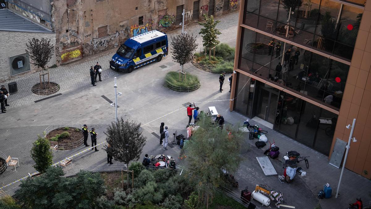 Desalojo de la nave La Escocesa