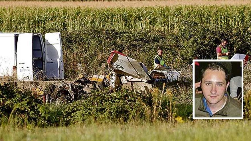 Un ovetense muere en un accidente de avioneta en León junto a su copiloto