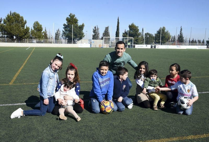 Miguel Linares visita Fuentes de Ebro