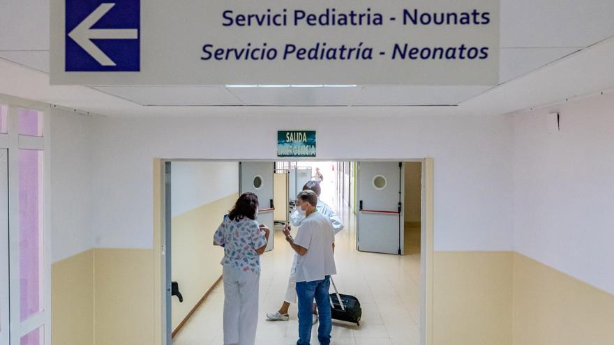 Un millar de niños de la Marina Baixa sin atención por la falta de pediatras en el Hospital Comarcal