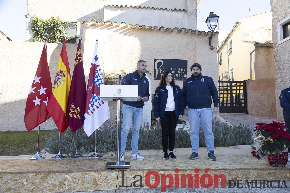 Así ha sido la visita de Isabel Díaz Ayuso a Caravaca de la Cruz