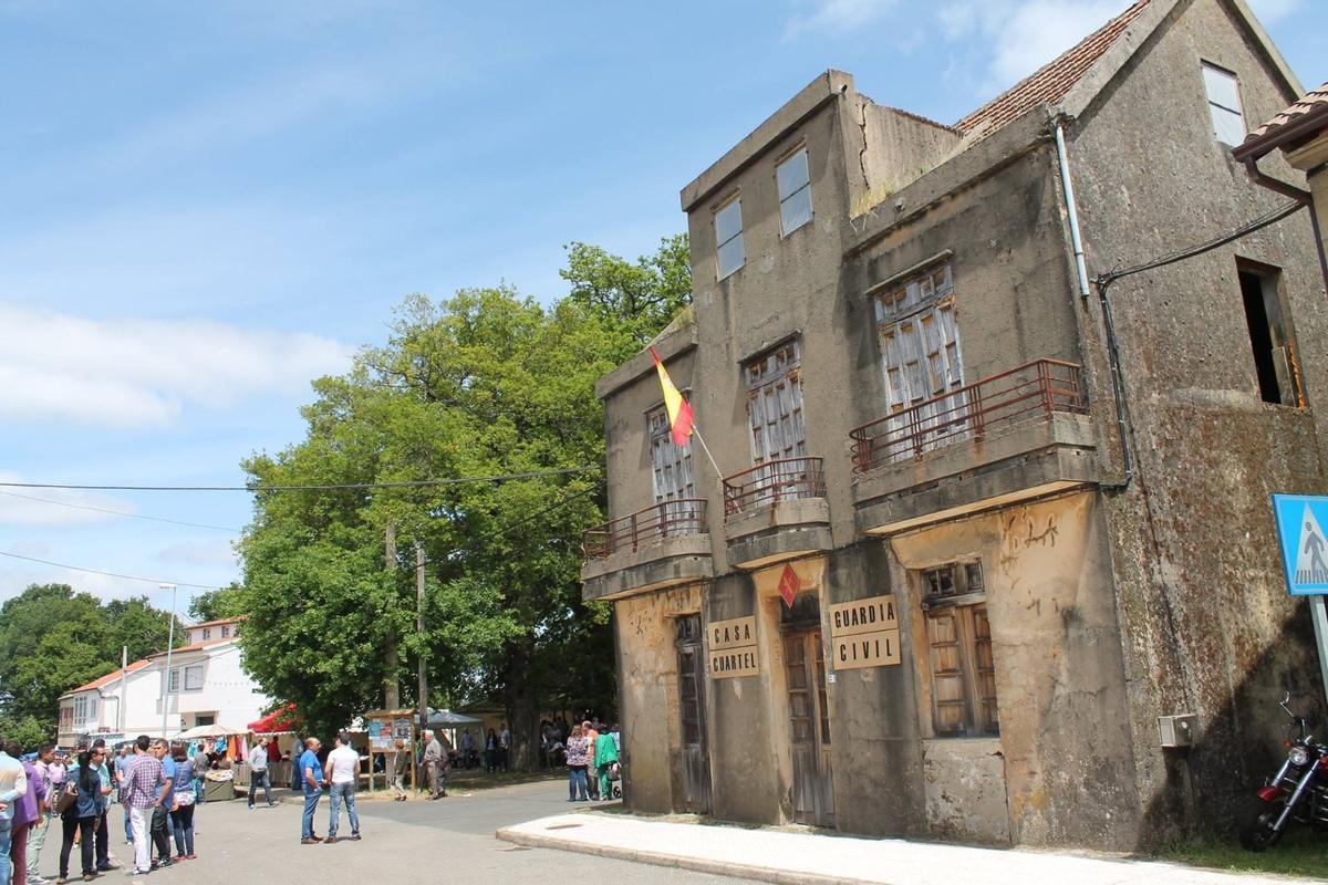 A presenza da Garda Civil no municipio de Lalín
